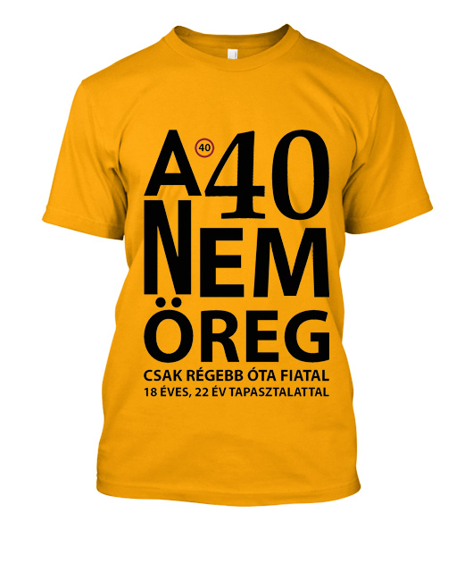 A 40 nem öreg férfi póló - Image 2