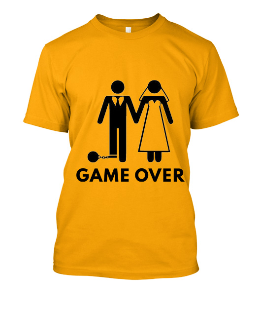 Game over 1 férfi póló